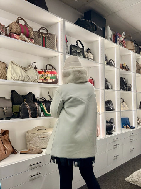 NWT Reversible Faux & Leather With Hood Coat Jacket. Sz L