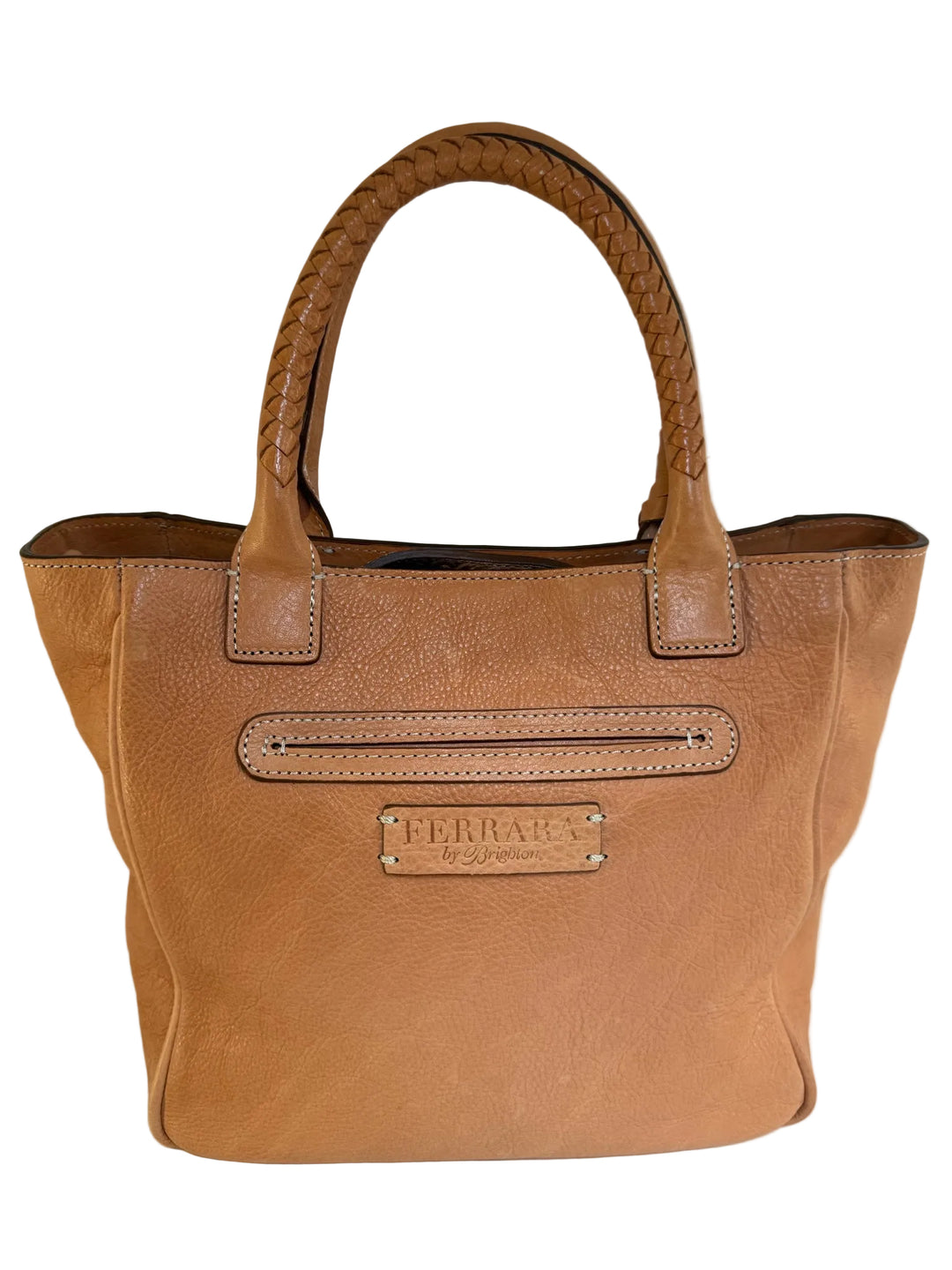 Brighton Embossed Leather Hand Bag