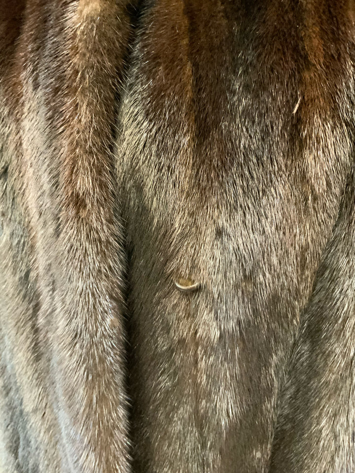 Vintage Maximilian Natural Mink Fur Coat Size 10/12
