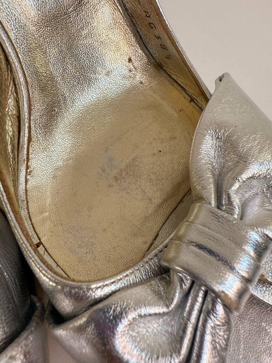 Valentino Garavani Peep Toe Slingbacks Sz 38.5