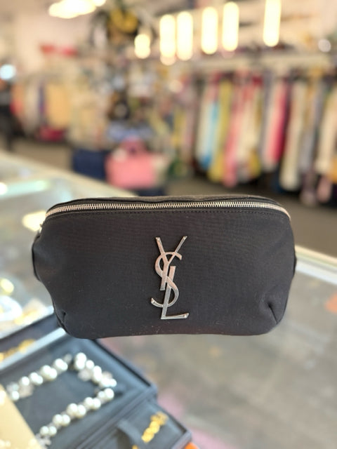 NWT YSL Saint Laurent Logo Waist Bag Designer