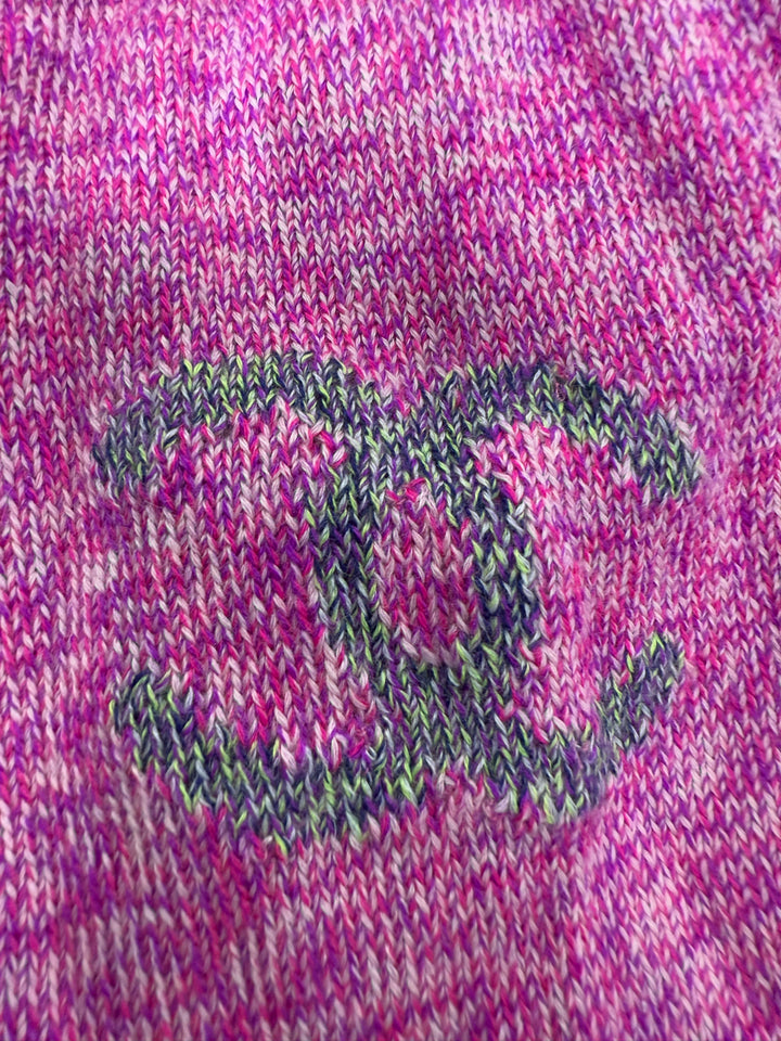 Chanel 2022 Cashmere Crew Neck CC Logo Sweater Size 38