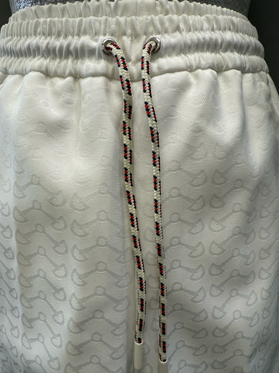 Gucci Red & Blue Stripe Joggers w Horsebit print Pant
