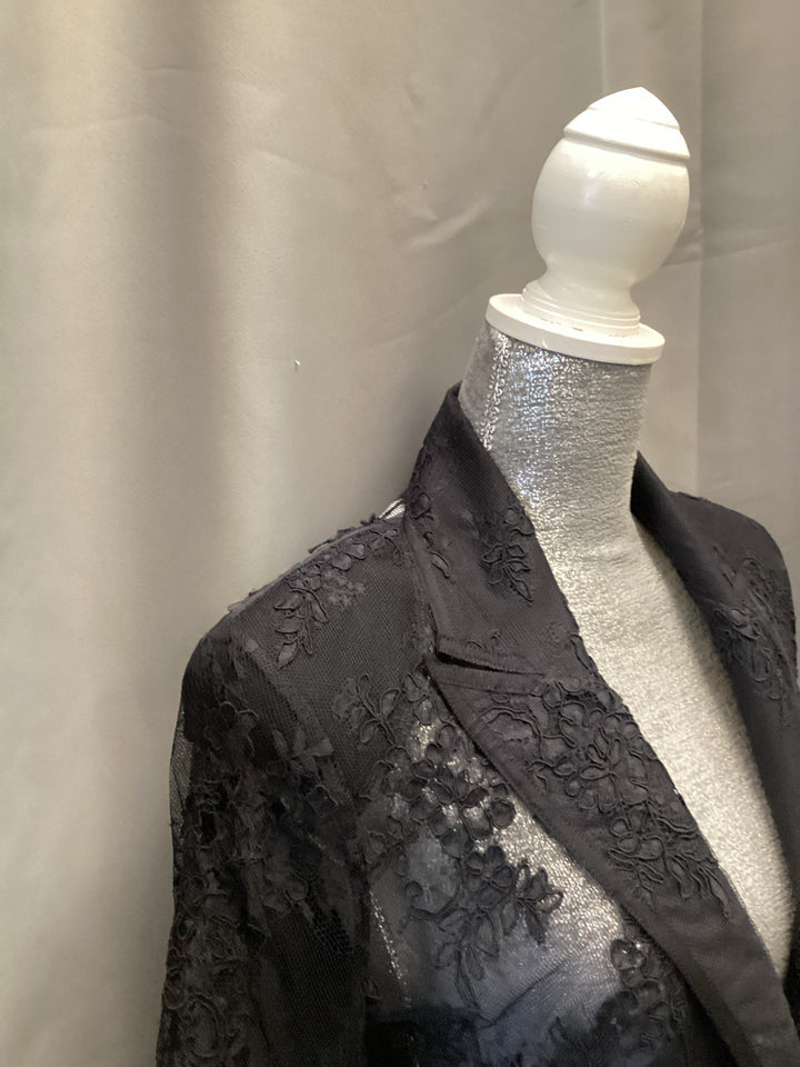 NWT UNTTLD Black Lace Blazer