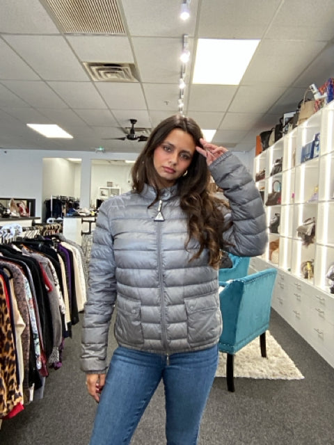 Moncler Grey Sz 4 Puffer Jacket