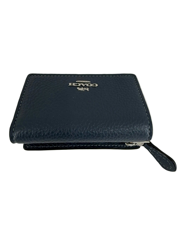 Coach Mico Blue Wallet