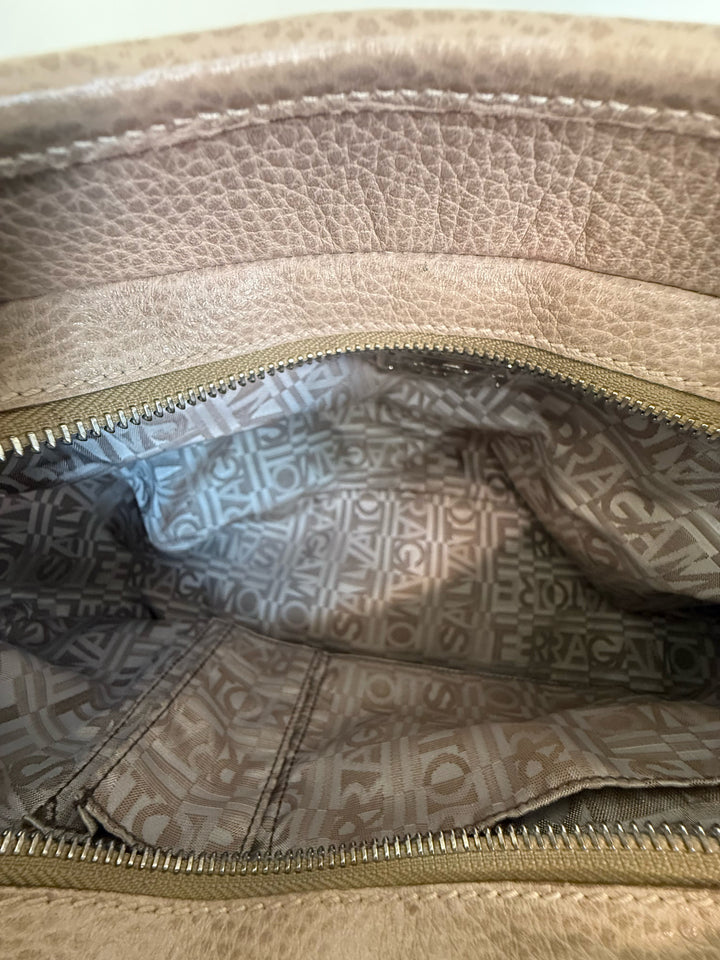 Salvatore Ferragamo Curved HOBO Shoulder Designer Bag