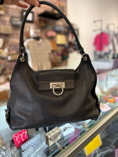Salvatore Ferragamo Leather Shoulder Bag