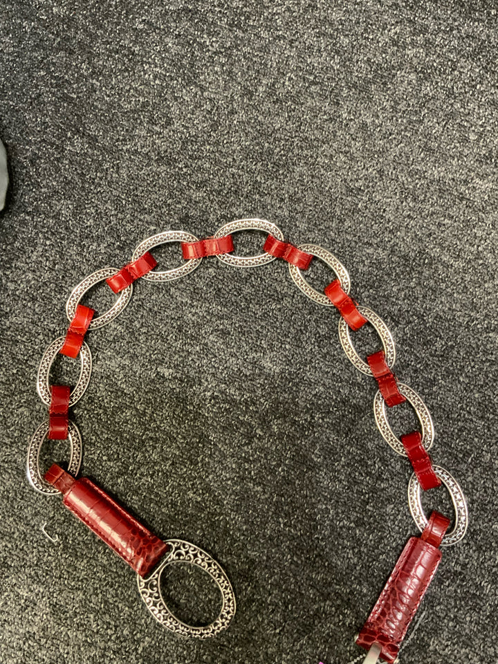 Brighton O/S Oval Buckle Stretch Belt