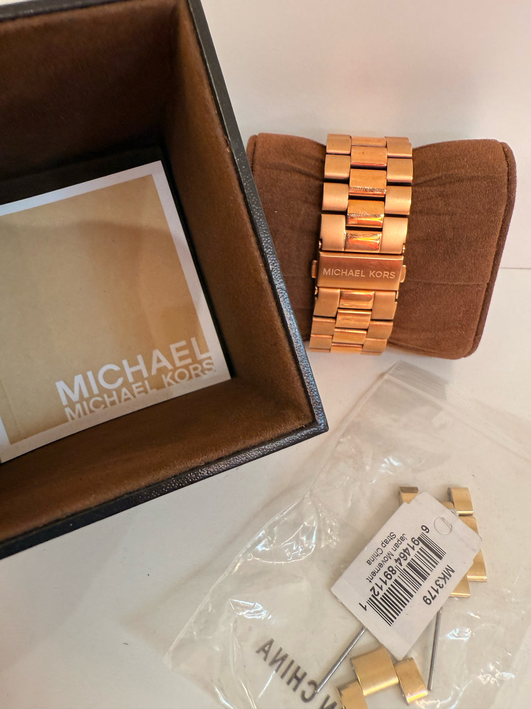 Michael Kors Gold w/ Pink Face Watch