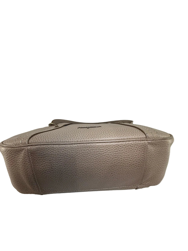Salvatore Ferragamo Curved HOBO Shoulder Designer Bag