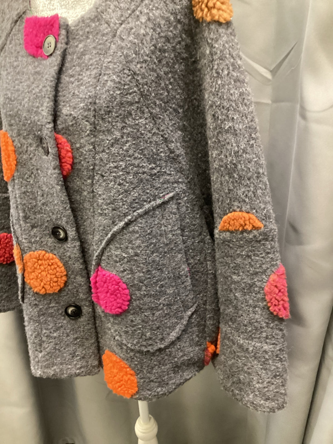 ALEMBIKA URBAN Wool Fleece Jacket Size Large