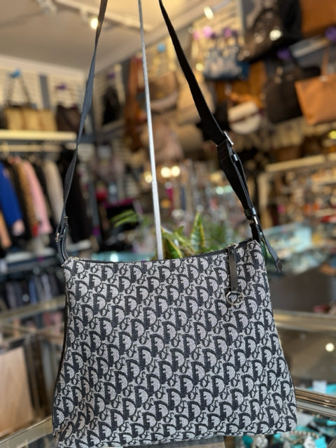Christian Dior Diorissmo Canvas Black w/ D Monogram