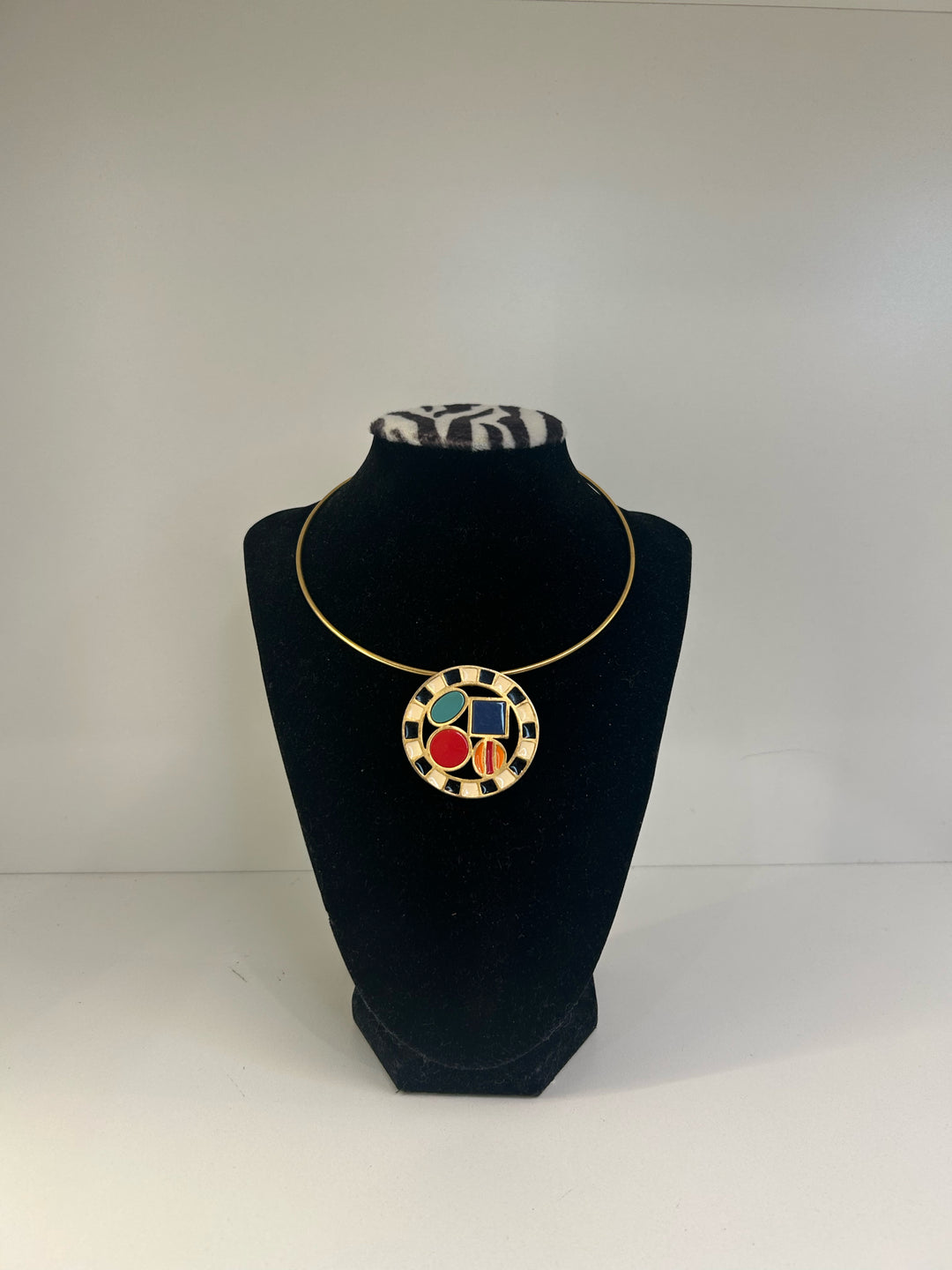 Vintage Karl Lagerfeld Medallion Necklace