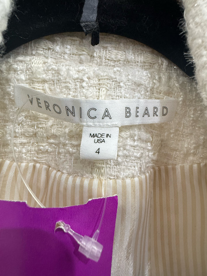 Veronica Beard Sparkle Blazer w/ Gold Buttons Sz 4