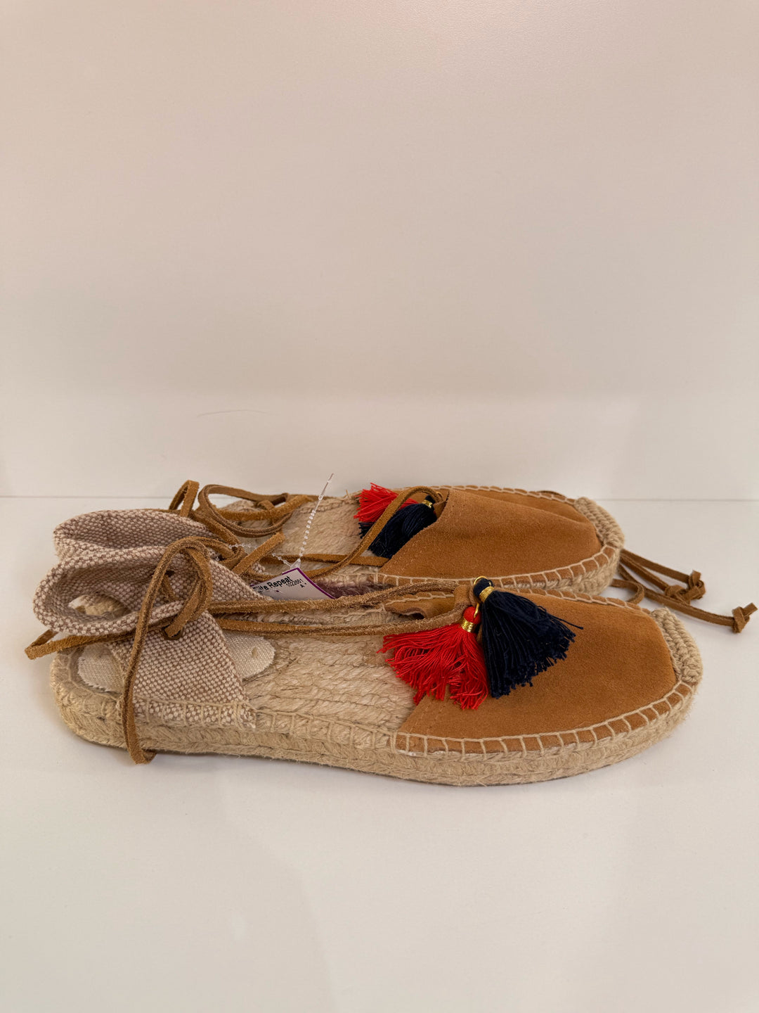 Soludos Sz 9 Tan Espadrilles Shoes