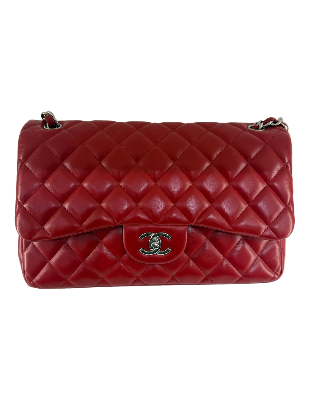 Chanel Classic Jumbo Double Flap Silver Hardware Designer