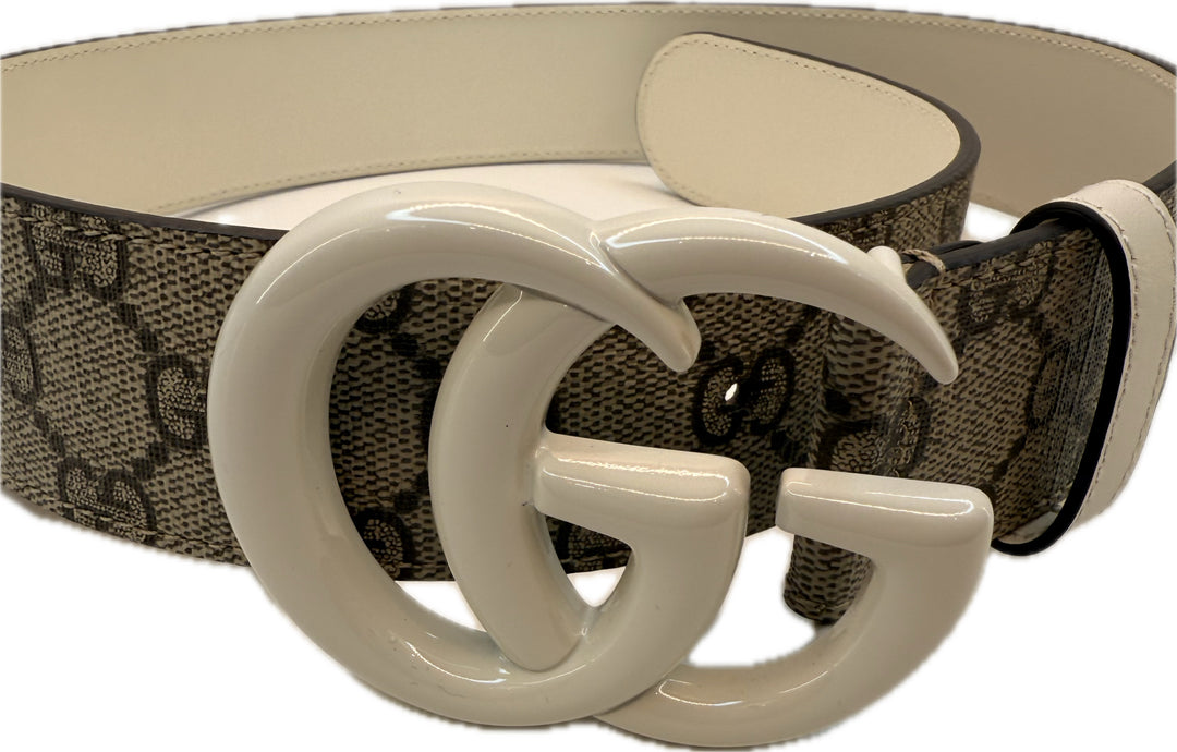 NWT Gucci Supreme Canvas Belt