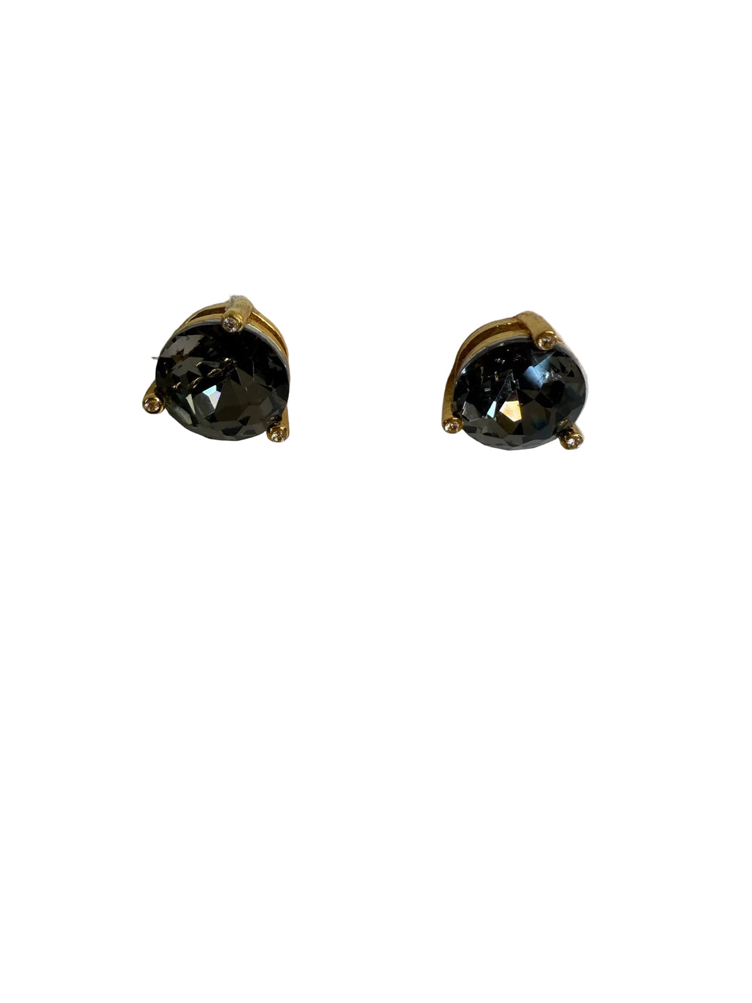 Kate Spade Large Smokey Quartz Studs Earrings