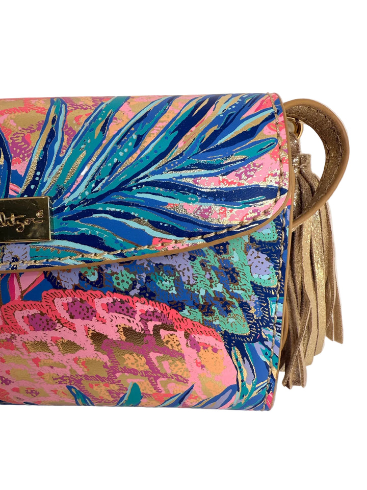 Lily Pulitzer Cross Body Wallet Bag