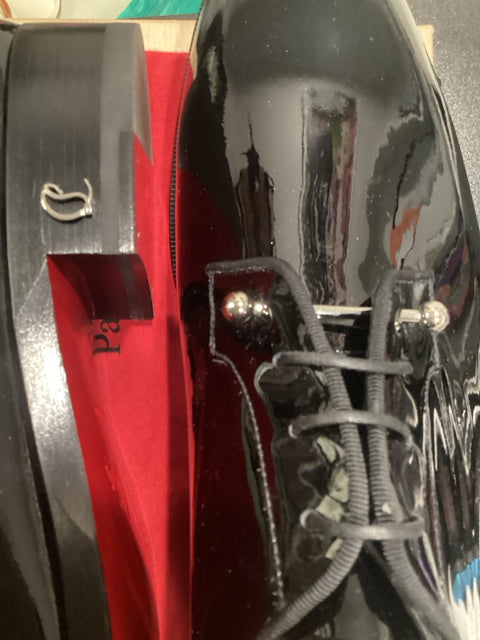 Christian Louboutin Men’s Sz 45.5 Chambeliss Tuxedo Black  Shoe NIB