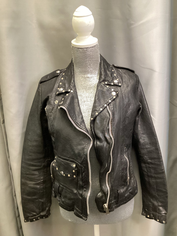Golden Goose Deluxe w/ Silver Studs Jacket Size L