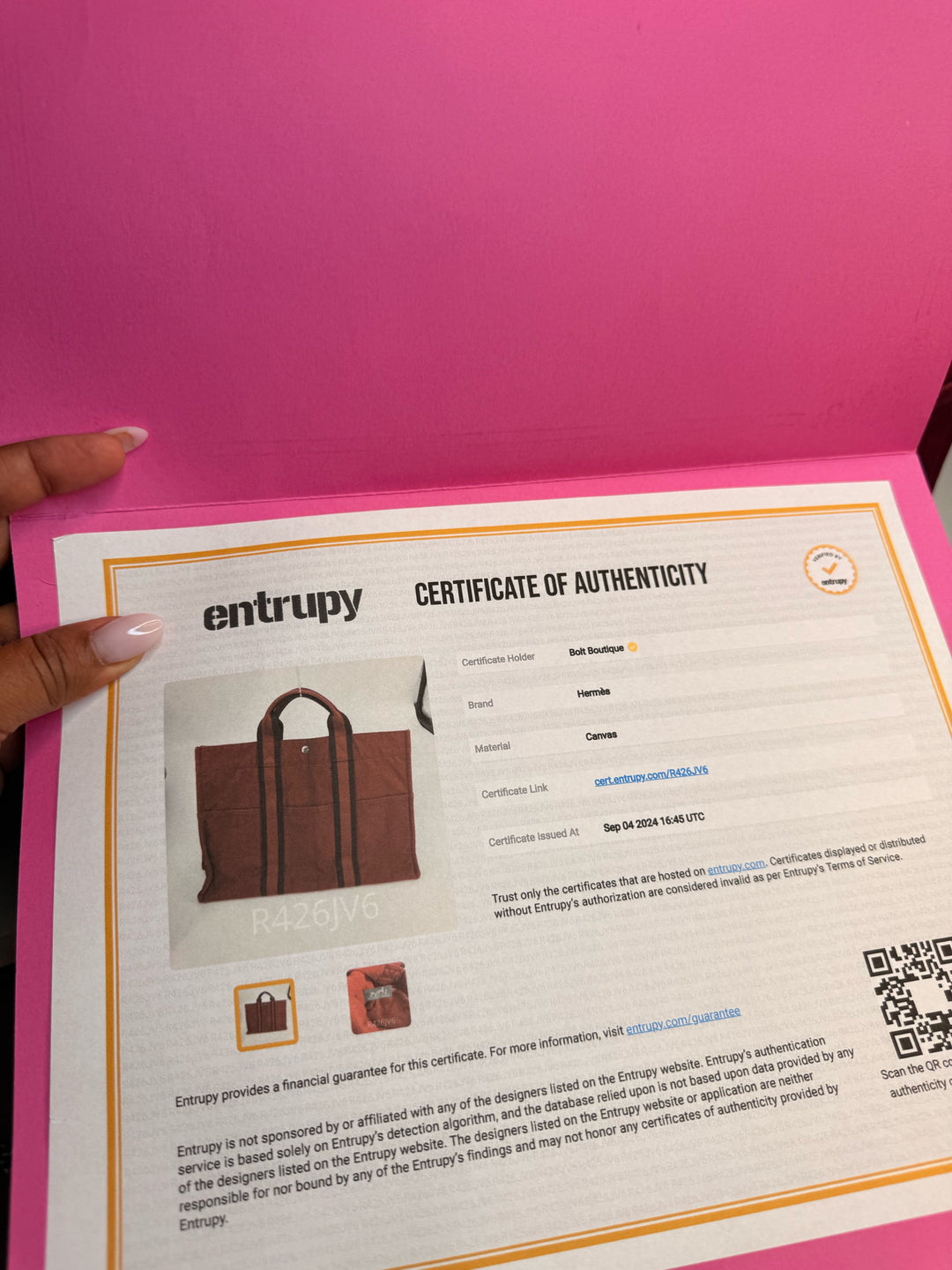 Hermes' Fourre Tout GM Designer Bag