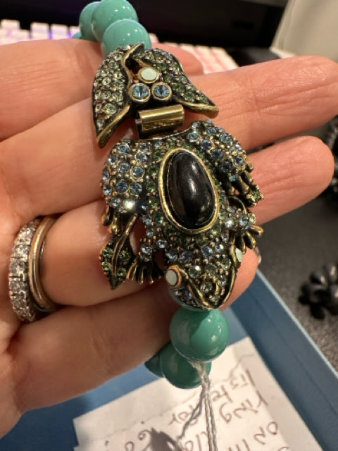 Heidi Daus Adorend Frog Bracelet