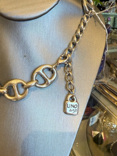 Uno De 50 Necklace Mariner Link Chunky