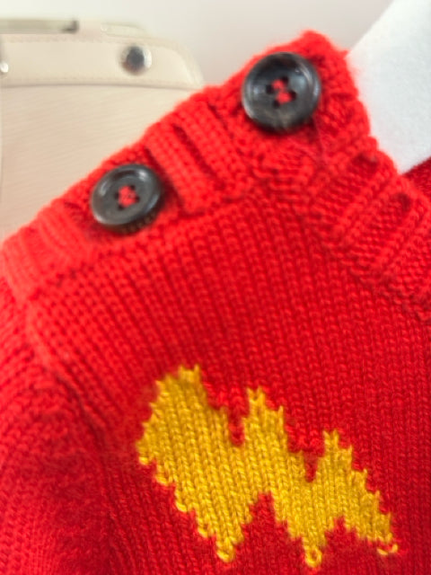 NWT Gucci Red Kid's Sz 18M Sweater Shirt