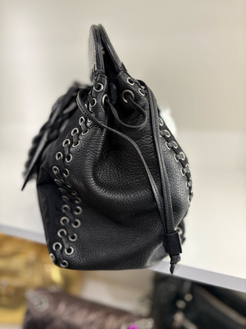 Prada Large Shoulder Bag Nylon Black
