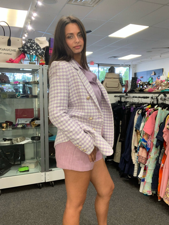NWT Generation Love Houndstooth Blazer Sz XS