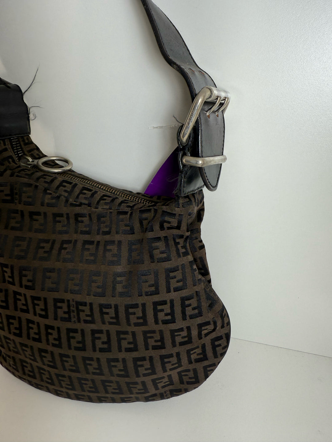 Vintage Fendi Zucca Designer Bag