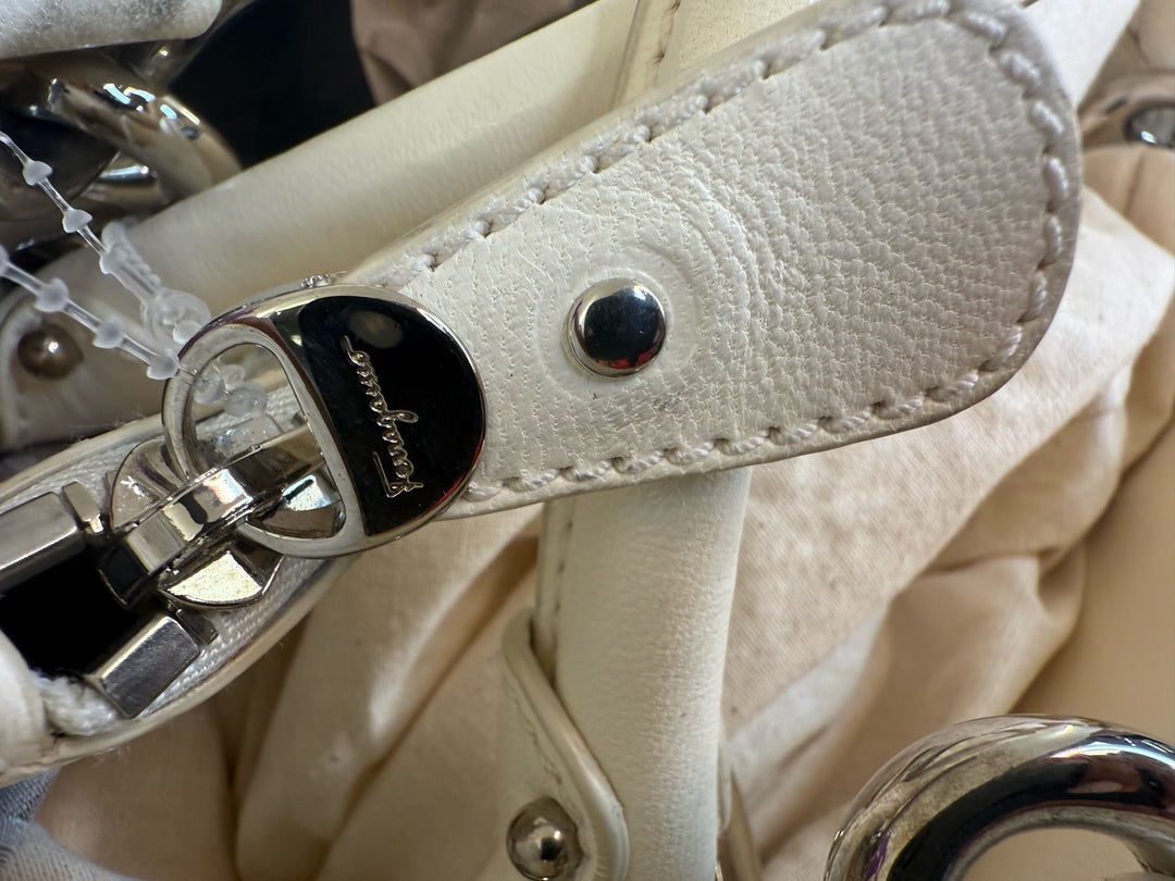 Salvatore Ferragamo Diamond Quilted Double Handle Tote