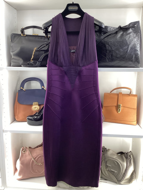Versace Sz 44 Purple DRESS