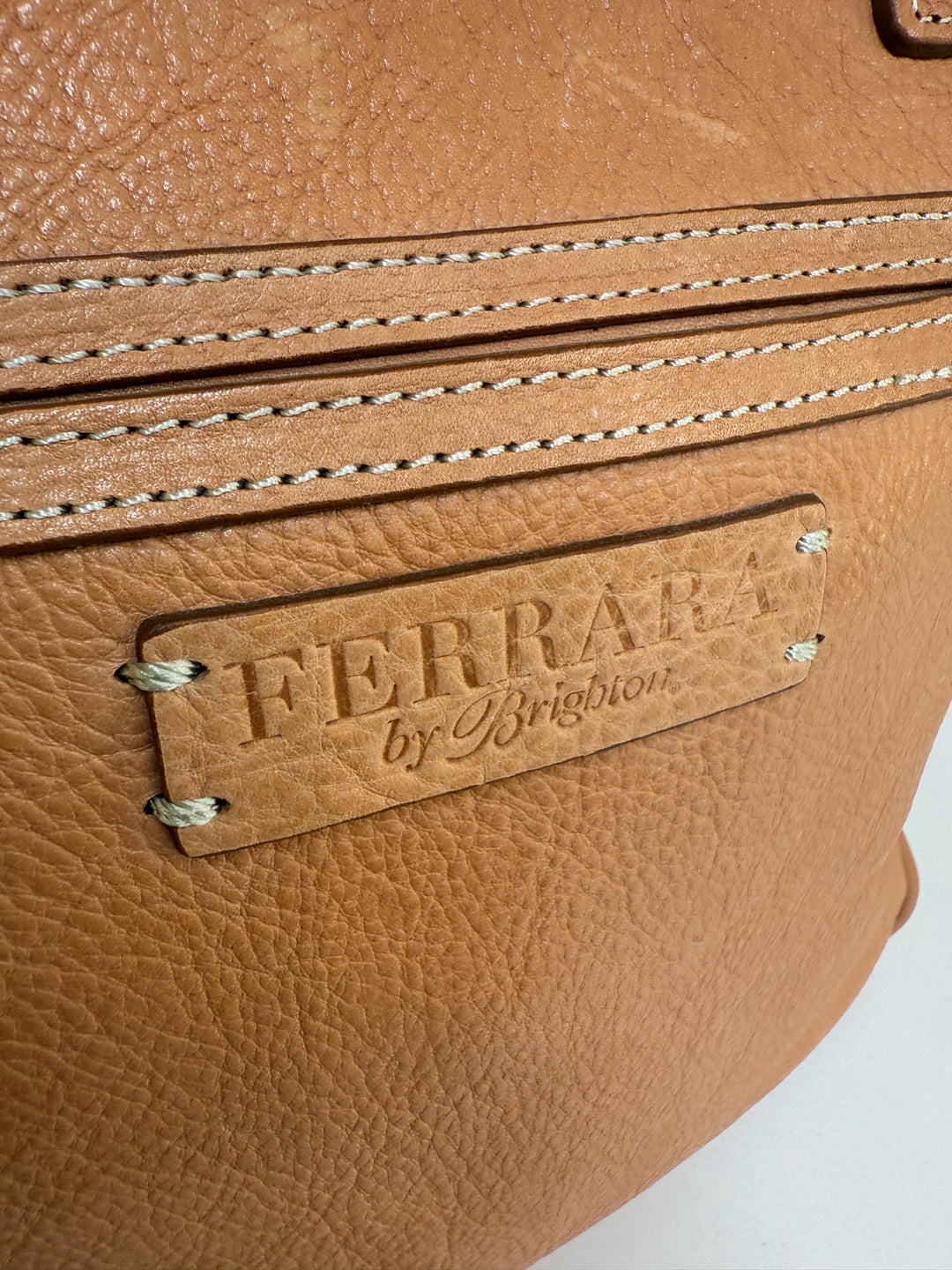 Brighton Embossed Leather Hand Bag