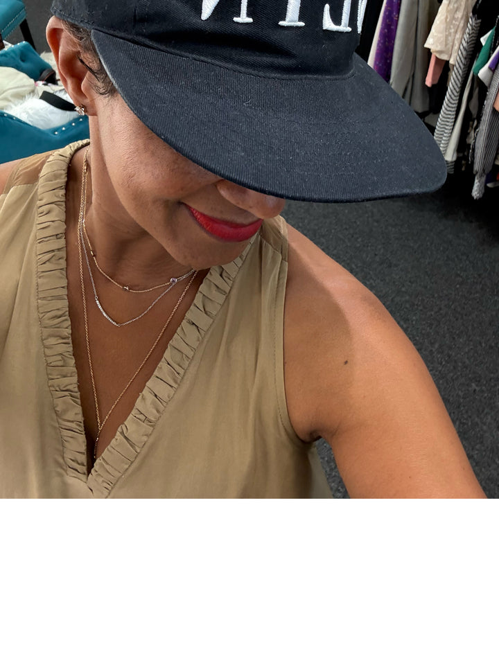 Valentino Baseball Cap w/ Adjustable Back