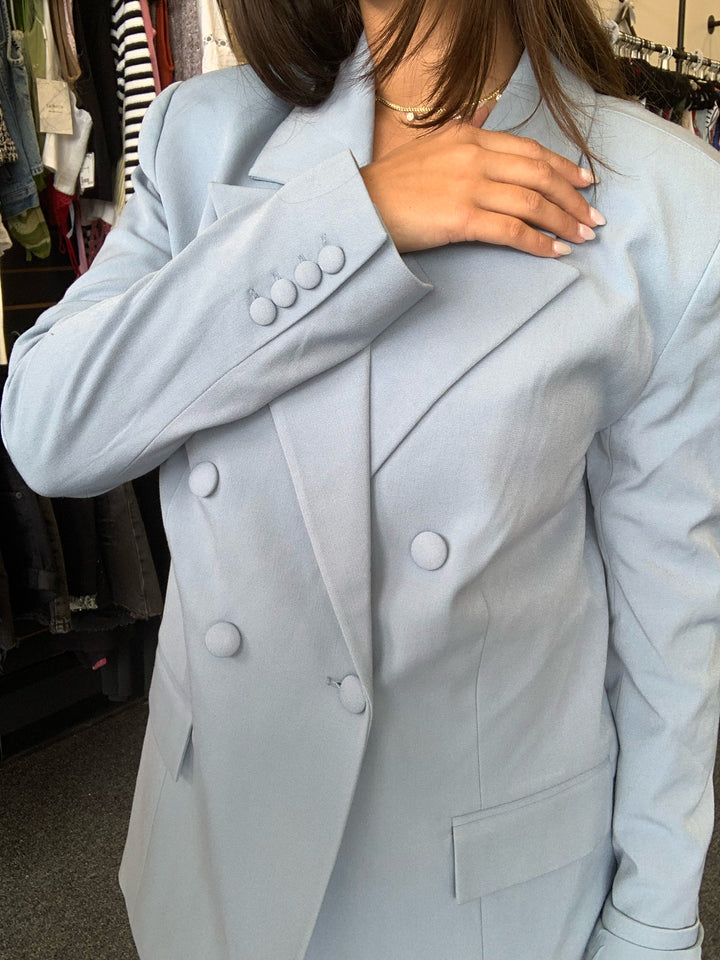NWT Weworewhat Blue Blazer Sz XS
