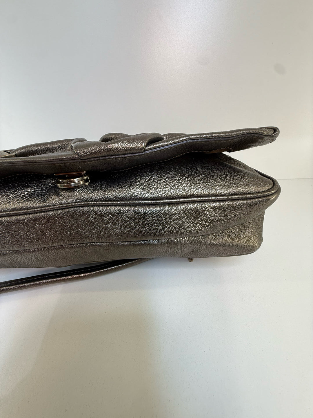 Salvatore Ferragamo Pillowed Gancini Shoulder Designer Bag