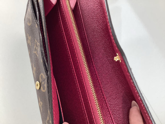 Louis Vuitton Sarah Monogram w/ Rasberry Interior Wallet/Bag