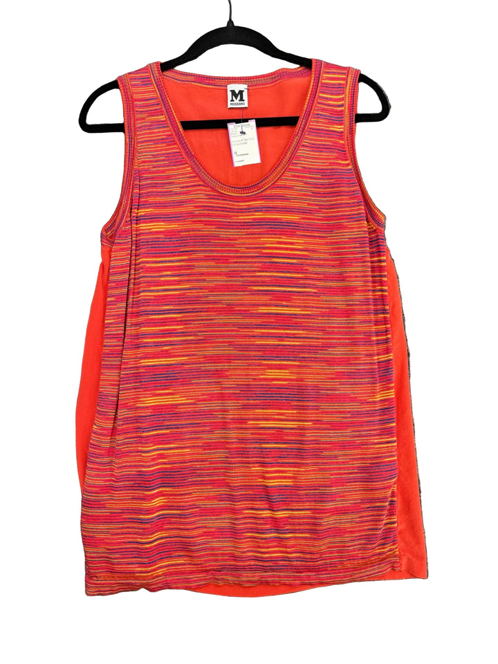 Missoni Sleevless Stripe Knit Top