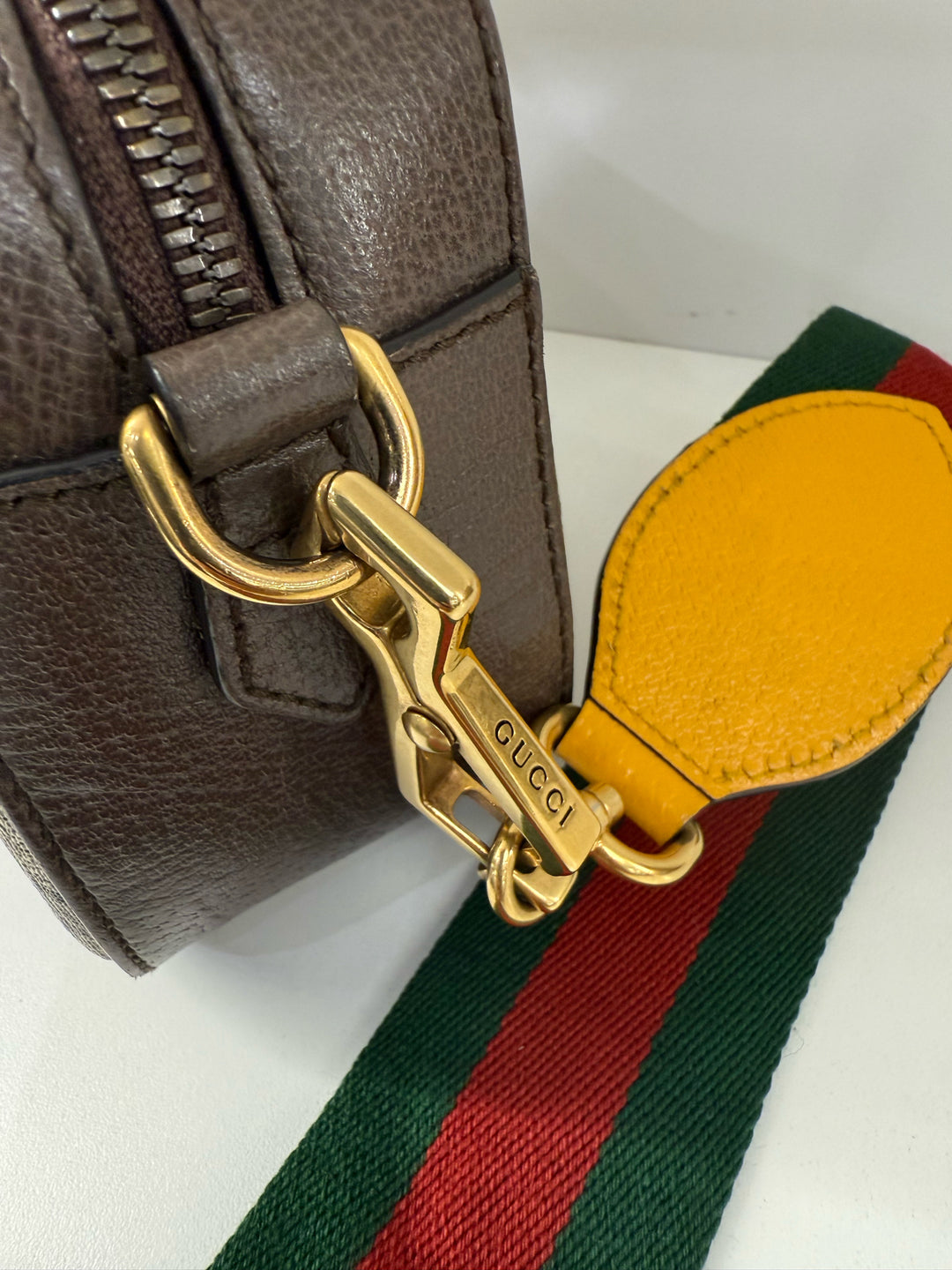 Gucci Supreme Neo Vintage Camera Bag Web Strap Included Designer Bag