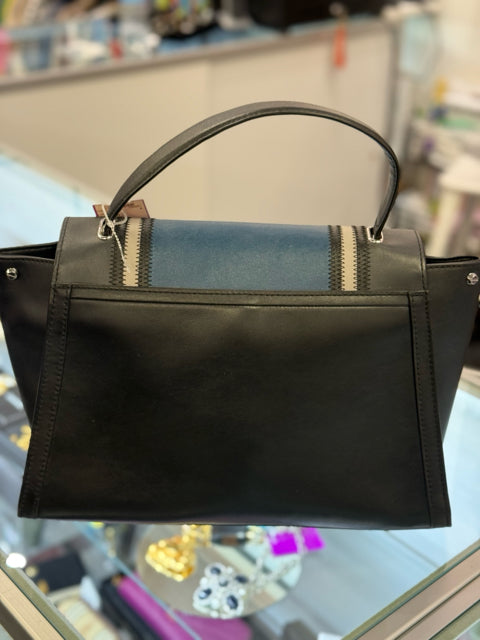 Michael Kors Leather "Whitney" Envelope Top Handle 3 Color Bag