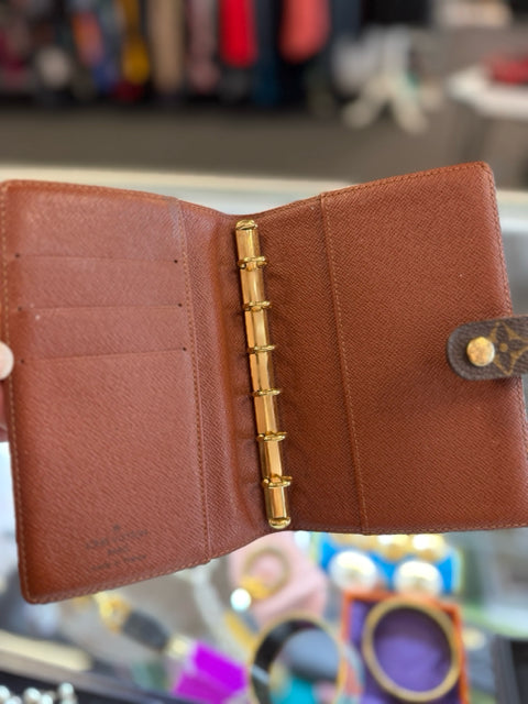 Louis Vuitton w/ gold hardware Organizer Agenda Designer