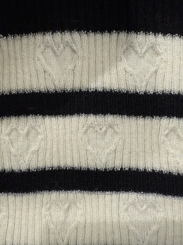 Chanel S/S Knit Crew Neck Top Size 40