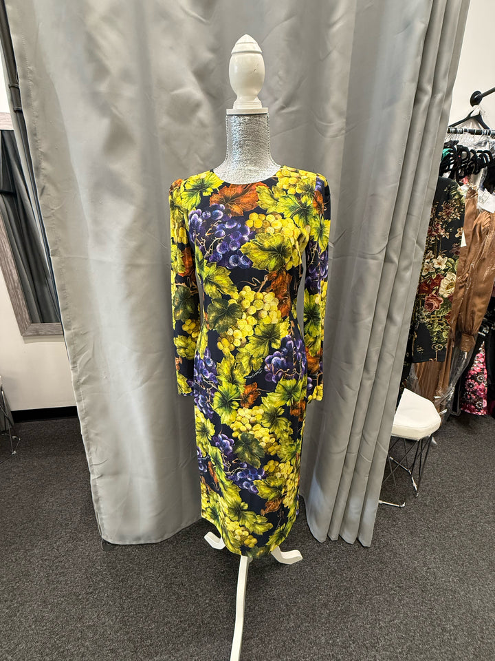 Dolce & Gabana Grap Prinr Dress Size 44