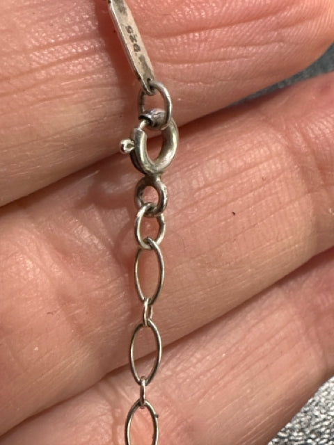 Tiffany Large Key Necklace Sterling Silver