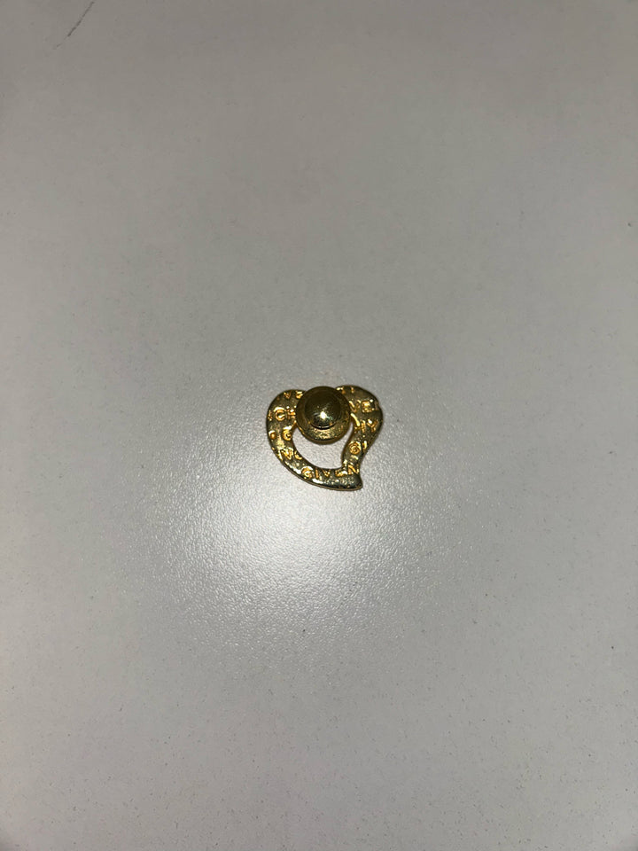 Vintage Givenchy Open Heart Pin