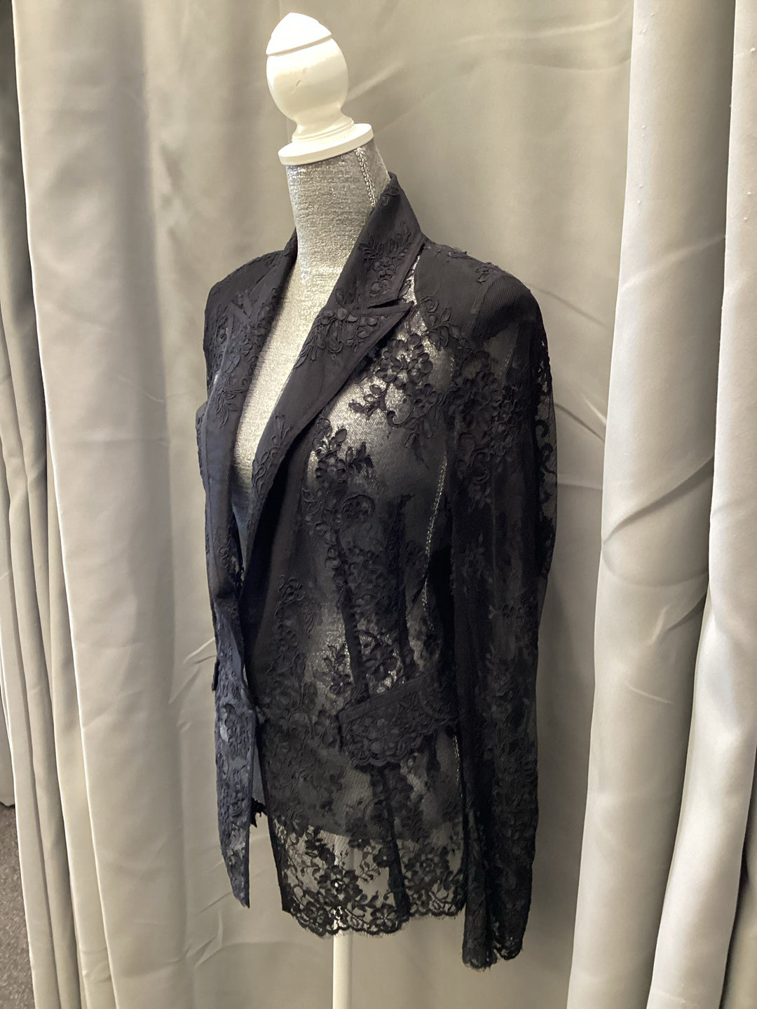 NWT UNTTLD Black Lace Blazer