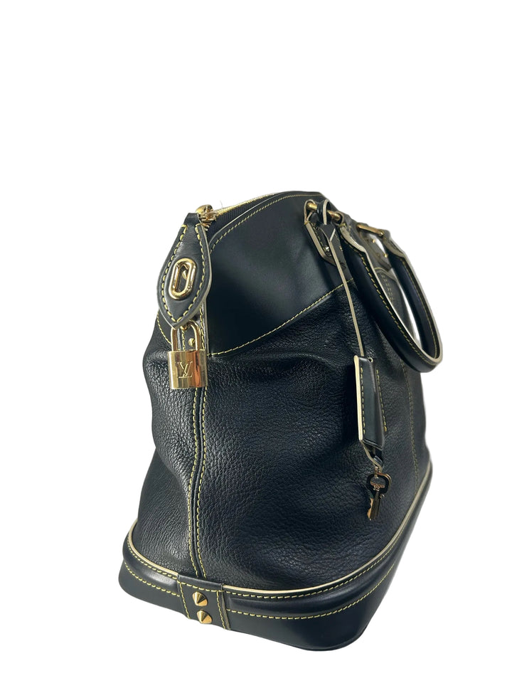 Louis Vuitton SUHALI Lockit MM With Dustbag Designer Bag